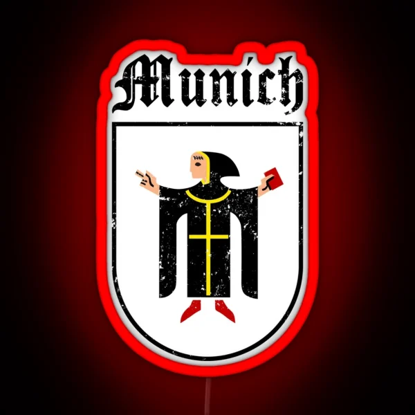Munich Wappen RGB Neon Sign