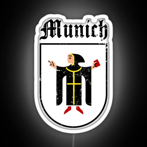 Munich Wappen RGB Neon Sign