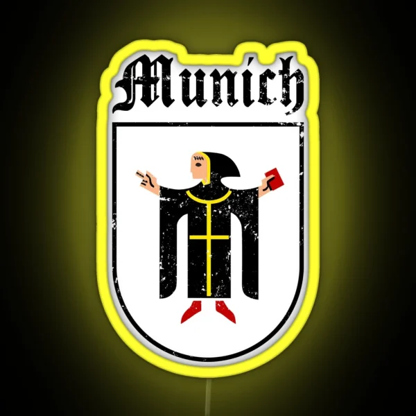 Munich Wappen RGB Neon Sign