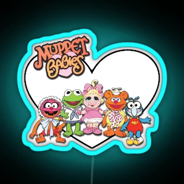 Muppet Babies RGB Neon Sign