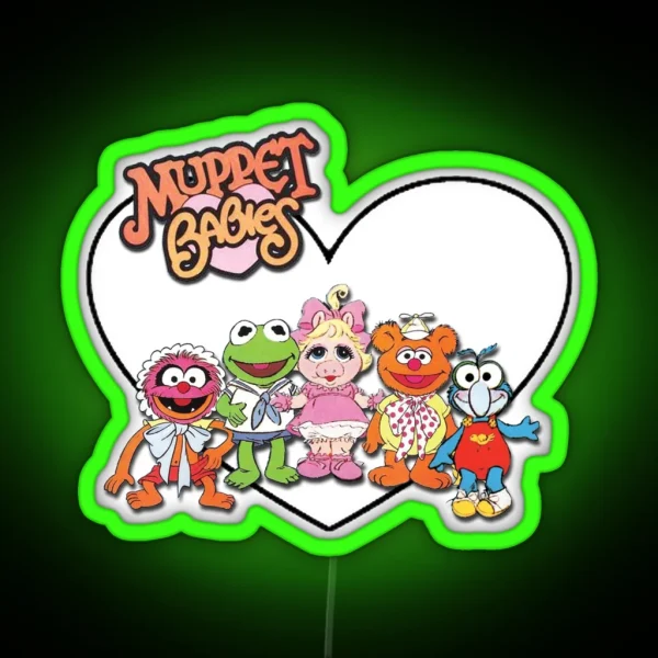 Muppet Babies RGB Neon Sign