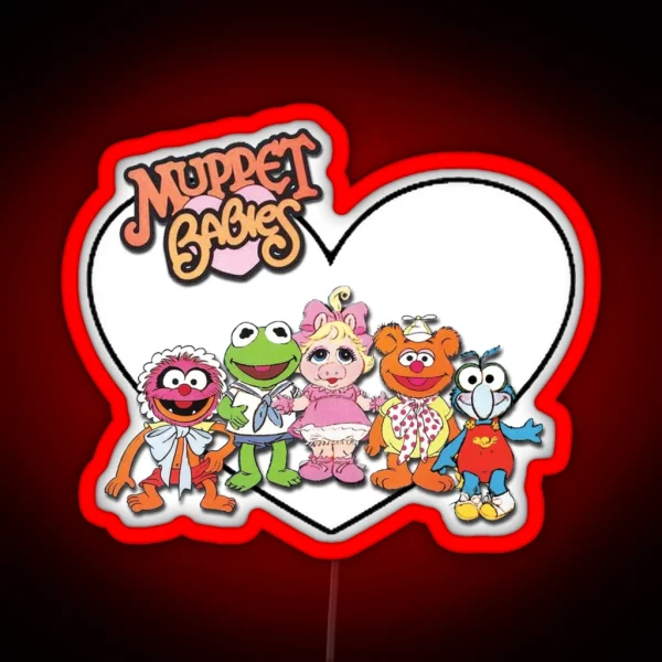 Muppet Babies RGB Neon Sign