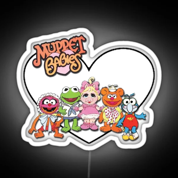 Muppet Babies RGB Neon Sign