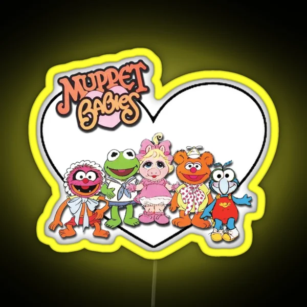 Muppet Babies RGB Neon Sign