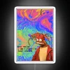 Vintage Muppet character inspired RGB color changing neon room decoration.