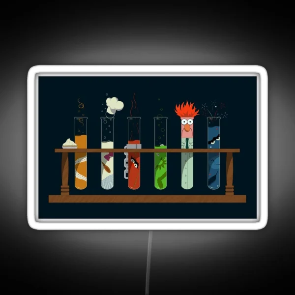 Muppet Science Chemistry RGB Neon Sign