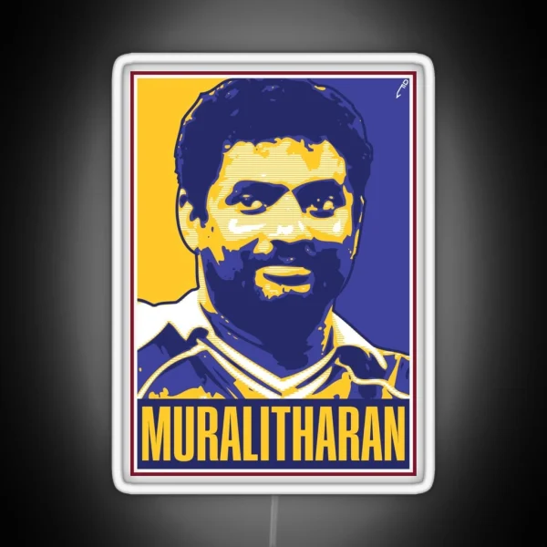 Muralitharan SRI LANKA RGB Neon Sign