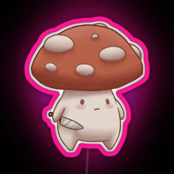 Murder Mushroom RGB Neon Sign