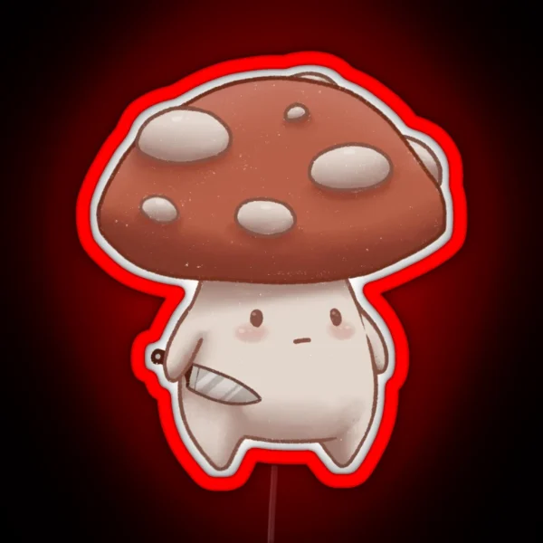 Murder Mushroom RGB Neon Sign