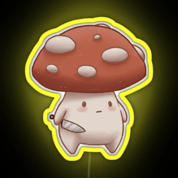 Murder Mushroom RGB Neon Sign