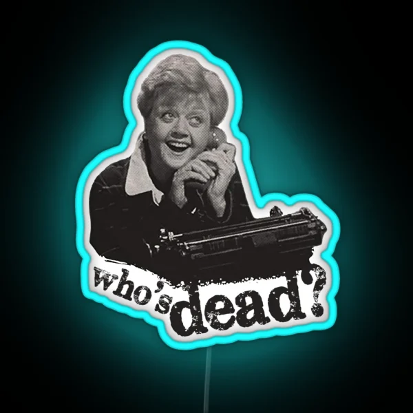 Murder She Wrote Fletcher RGB Neon Sign