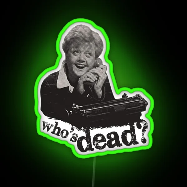 Murder She Wrote Fletcher RGB Neon Sign