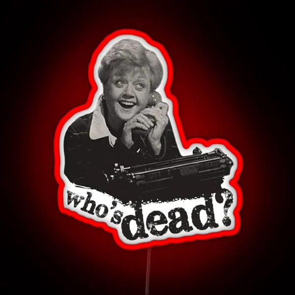 Murder She Wrote Fletcher RGB Neon Sign