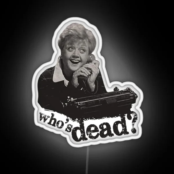 Murder She Wrote Fletcher RGB Neon Sign