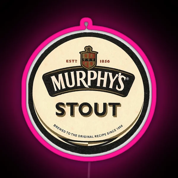 Murphy Stout Logo Essential Led RGB Neon Sign