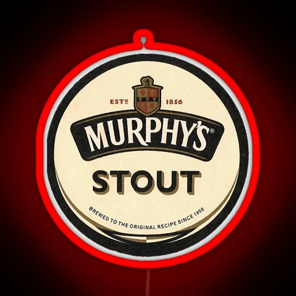Murphy Stout Logo Essential Led RGB Neon Sign