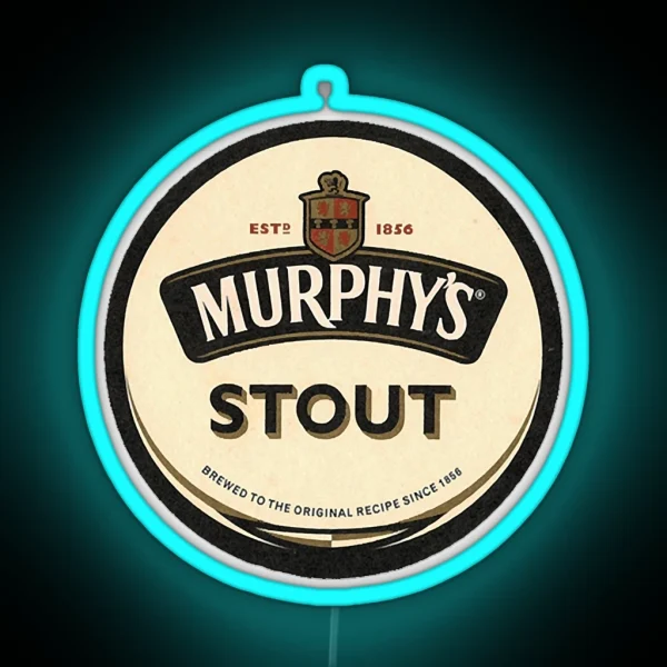 Murphy Stout Logo RGB Neon Sign