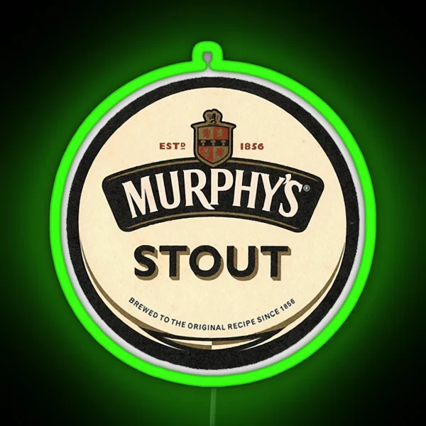 Murphy Stout Logo RGB Neon Sign