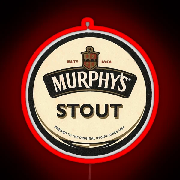 Murphy Stout Logo RGB Neon Sign