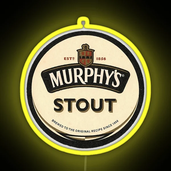 Murphy Stout Logo RGB Neon Sign