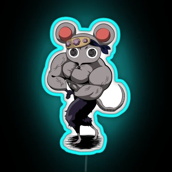 Muscle Mice RGB Neon Sign