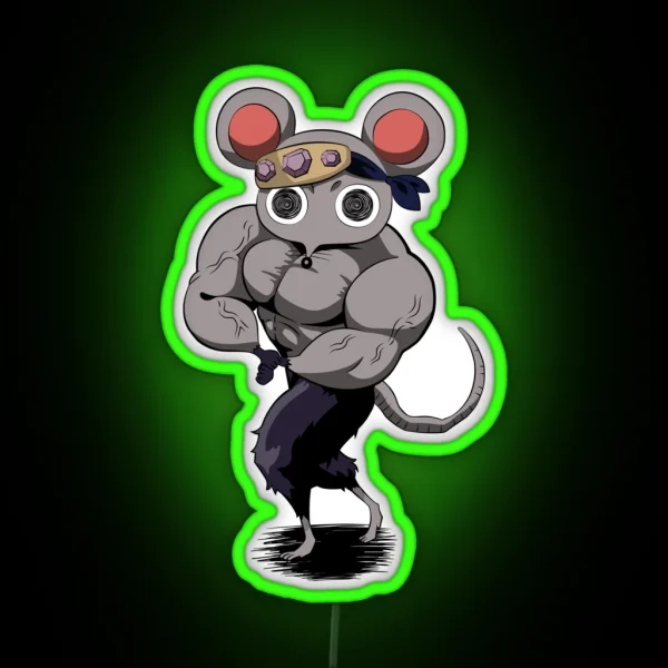 Muscle Mice RGB Neon Sign