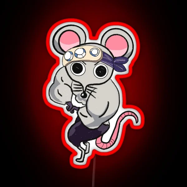 Muscle Mice RGB Neon Sign