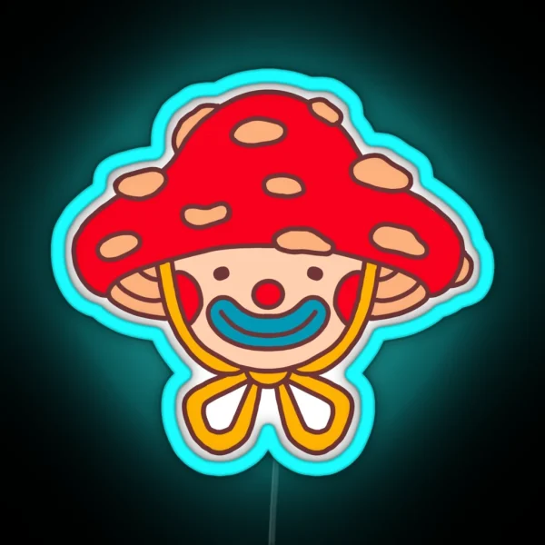 Mushie Clown RGB Neon Sign