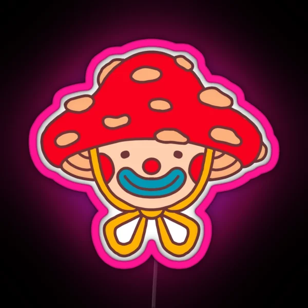 Mushie Clown RGB Neon Sign