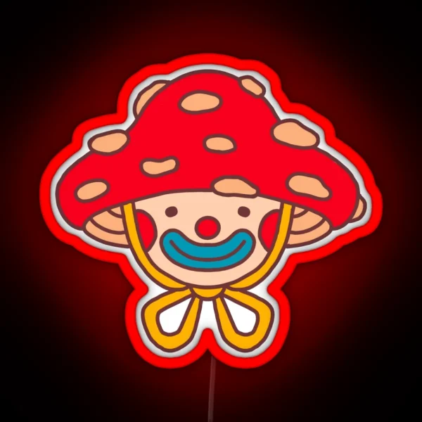 Mushie Clown RGB Neon Sign