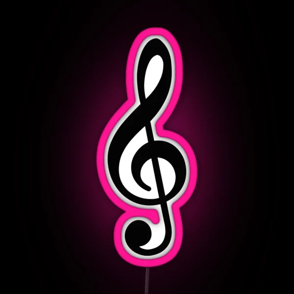 Music Note RGB Neon Sign