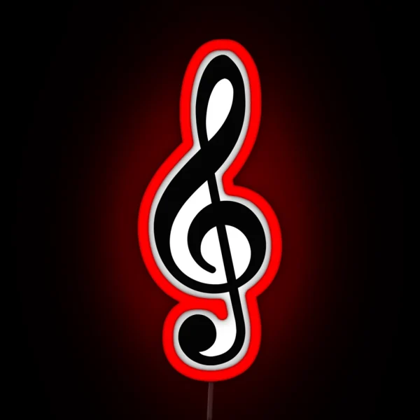 Music Note RGB Neon Sign