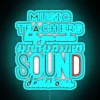 Music Lessons with Guidance from Expert Teachers Illuminated in Colorful Neon