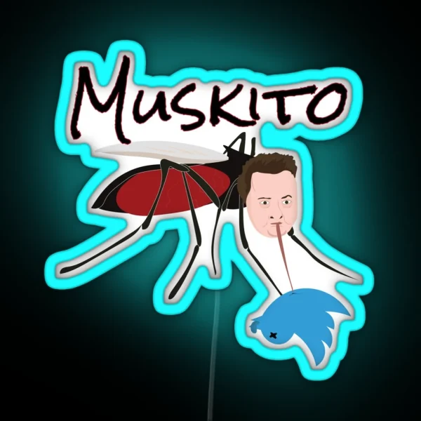Muskito RGB Neon Sign