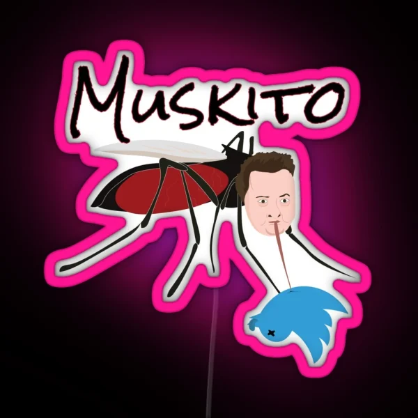 Muskito RGB Neon Sign