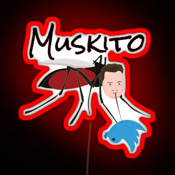 Muskito RGB Neon Sign