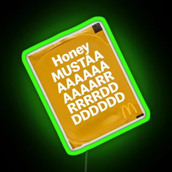MUSTARD RGB Neon Sign