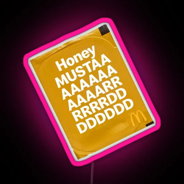 MUSTARD RGB Neon Sign
