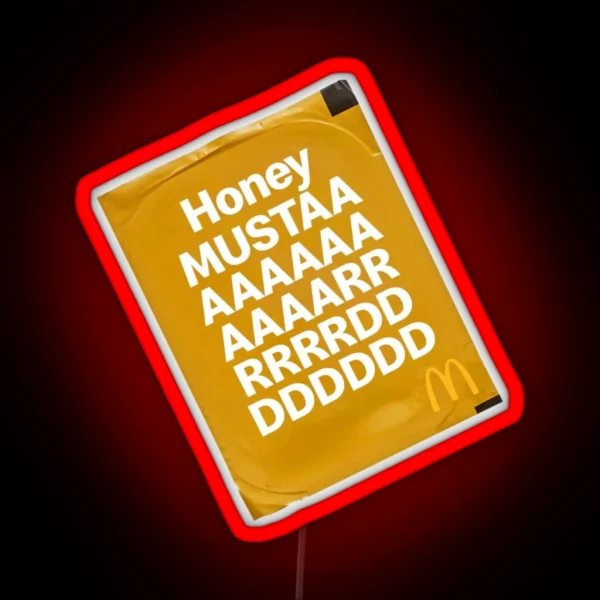 MUSTARD RGB Neon Sign