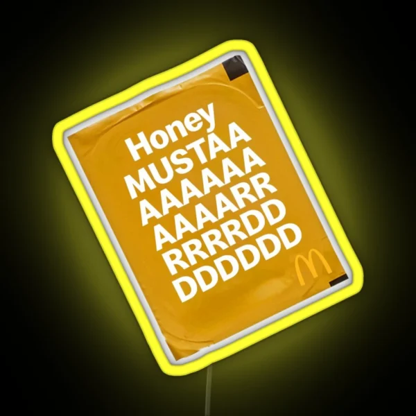 MUSTARD RGB Neon Sign
