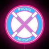 Neon RGB LED Sign Display with Customizable Mutant Pride Messages