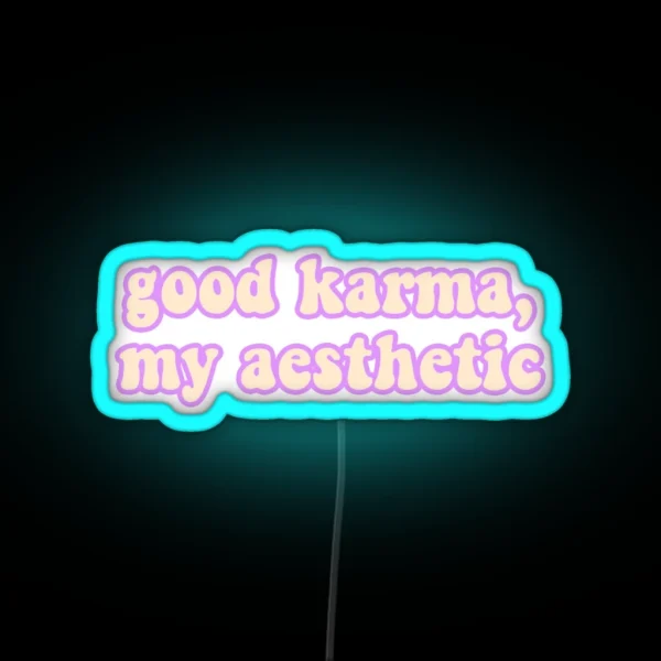 My Aesthetic RGB Neon Sign