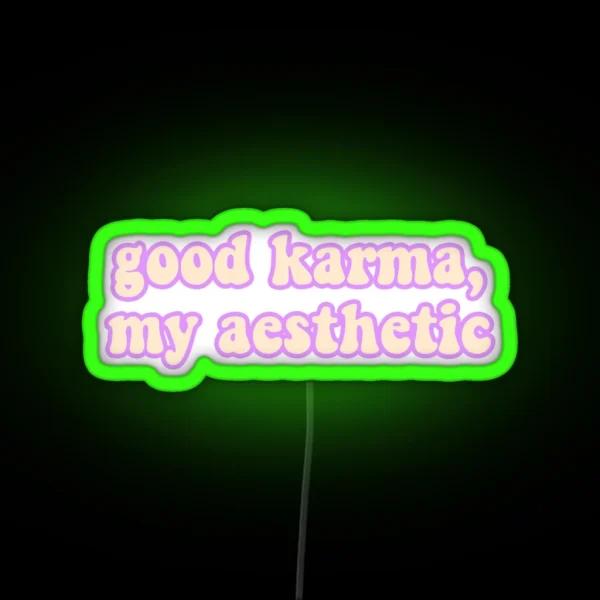 My Aesthetic RGB Neon Sign