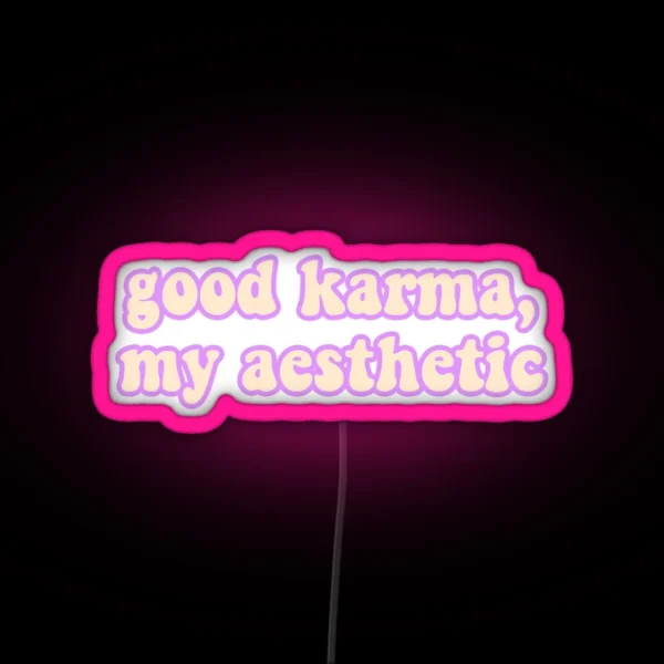 My Aesthetic RGB Neon Sign