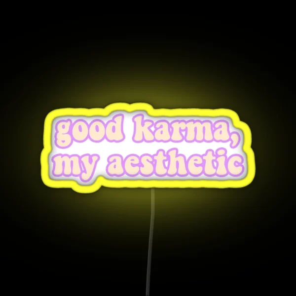 My Aesthetic RGB Neon Sign