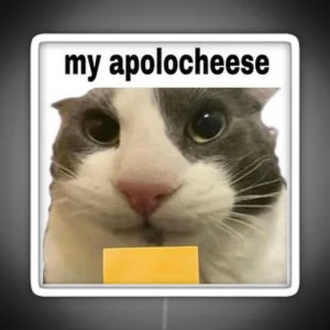 My Apolocheese Cat RGB Neon Sign