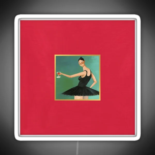 My Beautiful Dark Twisted Fantasy Studio Album RGB Neon Sign
