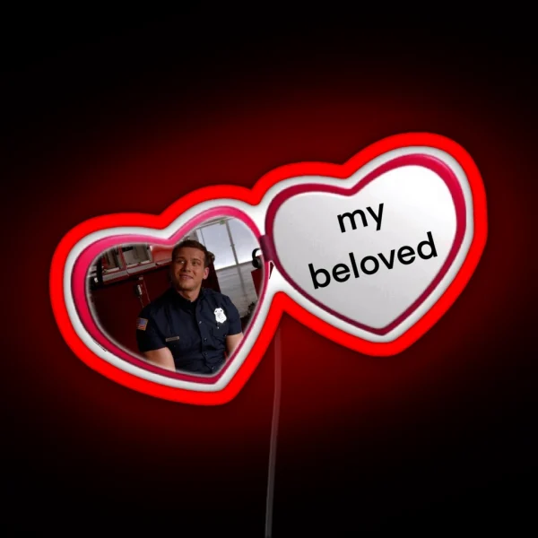 My Beloved Evan Buckley Locket RGB Neon Sign