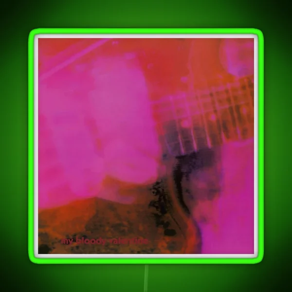My Bloody Valentine Loveless Print RGB Neon Sign