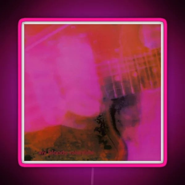 My Bloody Valentine Loveless Print RGB Neon Sign